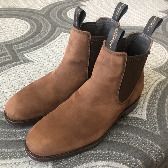 Dubarry Kerry Men's Leather Boots Walnut Size 42 - Picture 1 of 3